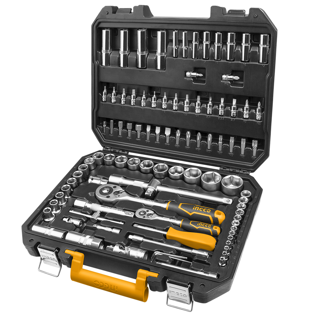 Ingco HKTS42941. 1/4″&1/2″ 94Pcs Socket Set