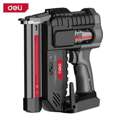 Deli EDE750Z 20V 30mm Cordless Nailer – Heavy Duty Lithium-Ion Electric Nailing Tool for Carpentry, Woodworking, Furniture Assembly, Construction, and Professional Workshop Applications