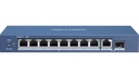 Hikvision DS-3E0510P-E/M 8 Port Gigabit Unmanaged PoE Switch – Reliable network switch for high-speed connectivity and efficient power delivery to compatible devices
