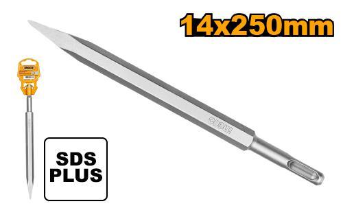 Ingco DBC0112501 SDS plus chisel "14X250mm,pointed