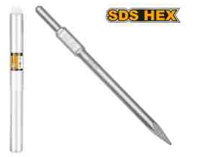Ingco DBC0614001 Hex chisel 30x400mm,pointed