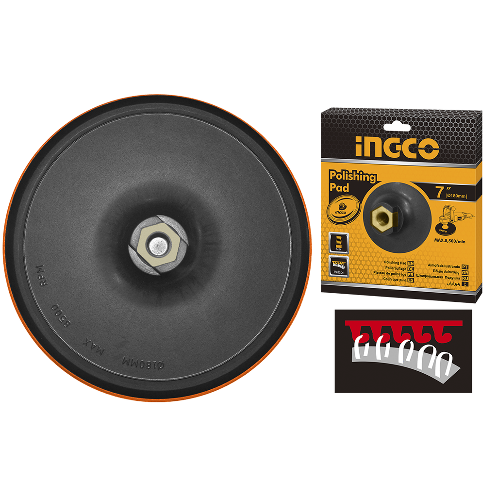 Ingco APP0111801  Polishing Pad With Flange