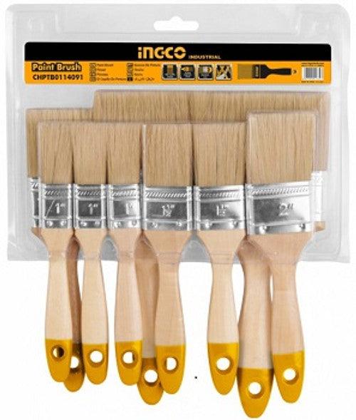 Ingco CHPTB0114091  Paint Brush Set 9pcs