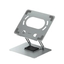 Havit ST7411 Rotating 360° Adjustable Laptop Stand – Ergonomic Foldable Aluminum Laptop Holder with Full Rotation Design for Office, Gaming, Remote Work, and Professional Workstations