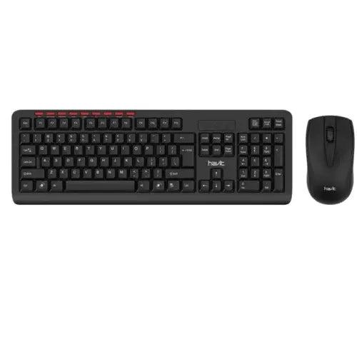 Havit HV-KB269GCM Wireless Mouse and Keyboard Combo – Professional Wireless Keyboard and Mouse Set for Office, Business, Home, and Productivity Applications