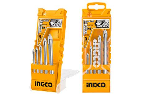 Ingco AKD7058  5 Pcs Glass Drill Bits Set