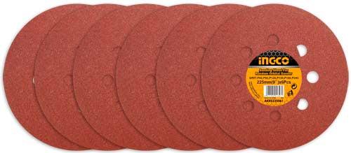 Ingco AKRS225061 6PCS Sanding Sheet