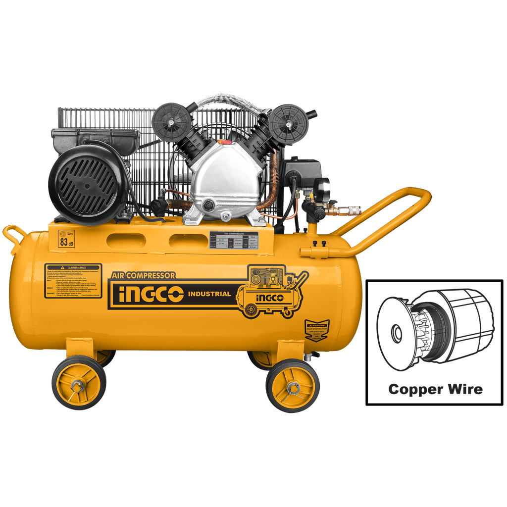 Ingco  AC1301008-8 AIR Compressor 100lit