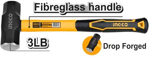 Ingco  HSLH8803  3LB Sledge Hammer