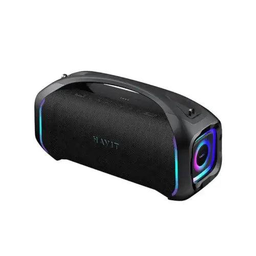 [SK910BT-RM-HW] Havit SK910BT 200W Partybox Speaker – High Power Wireless Bluetooth Party Speaker with Deep Bass, LED Lights, and Professional Sound Output for Home, Outdoor, and Event Use