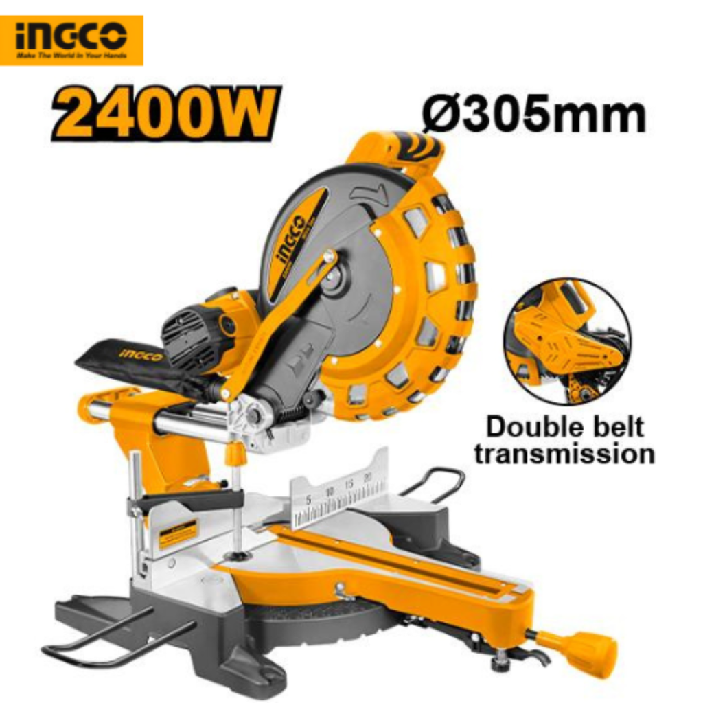 Ingco  BM2S24007 Sliding Mitre Saw 12 inch  2400W