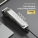 Oraimo OCL-233N EASYCUT 2 Super Powerful Professional Hair Clipper – Heavy Duty Precision Hair Cutting Machine for Barbershop, Salon, Grooming, and Home Use