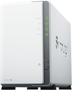 Synology DS223j 2-Bay Diskstation NAS (Network Access Storage) Realtek RTD1619B 4-Core 1.7 GHz 1GB DDR4 Ram 1xRJ-45 1GbE LAN-Port