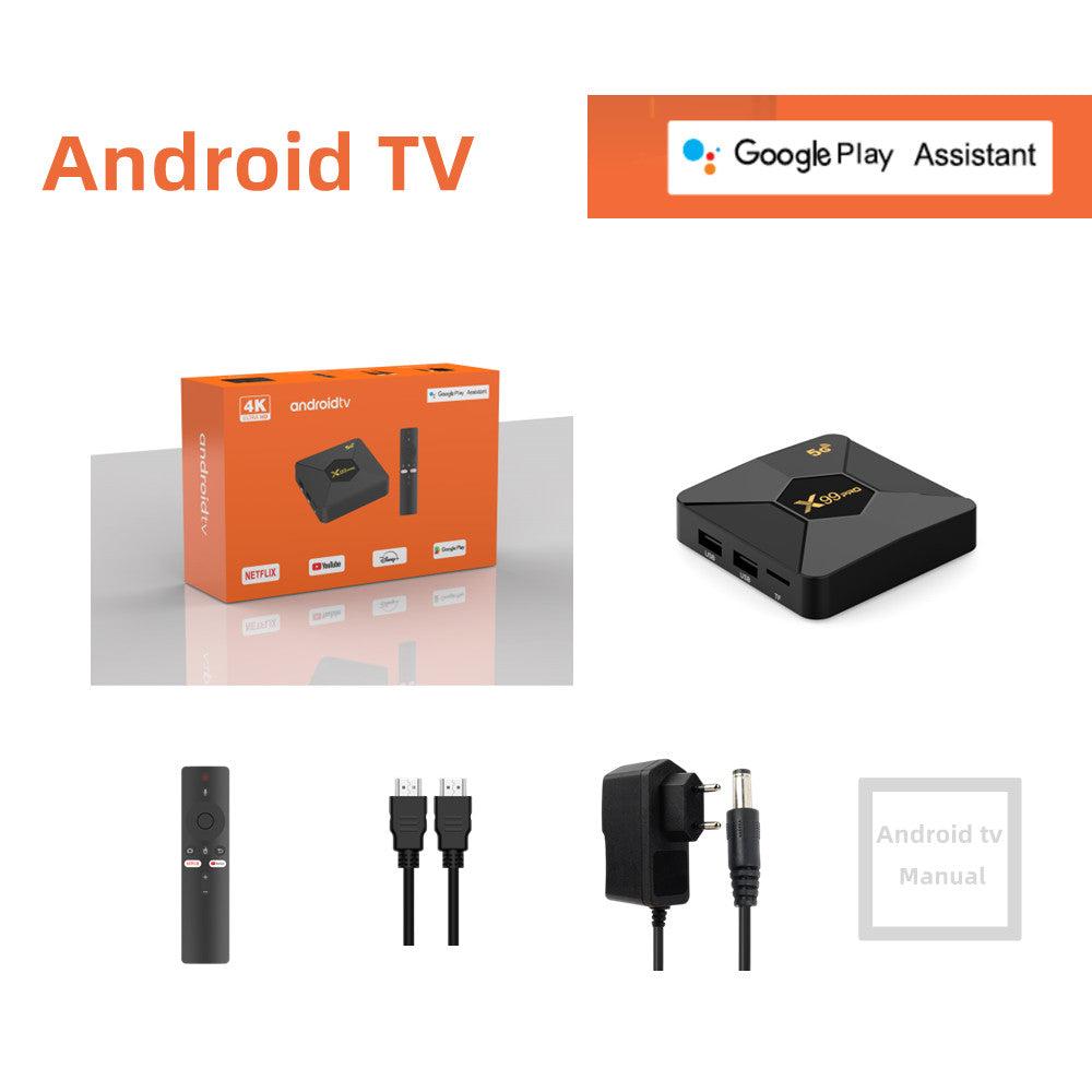 Generic X99 PRO Android TV Box 4K 8GB/128GB - Powerful 4K streaming box with smooth multitasking for enhanced home entertainment experience