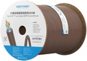 Vention IHJC305 Cat 6 SFTP 305M LAN Cable - Double Shielded Network, 250MHz Transmission Bandwidth, 1000Mbps Transmission Rate, 23AWG Wire Gauge, PVC Outer Cover