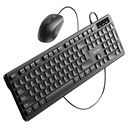 Vention KTCB0-EN USB Wired Full-Sized Slim Keyboard and Mouse Combo