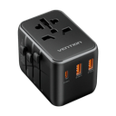 Vention FJEB0 3-Ports Universal Travel Charging Adapter (20W/18W/18W)