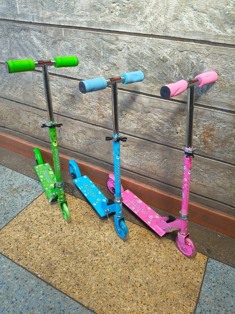 Kids Metallic Scooter