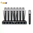 BNK BK8800 8 In 1 Wireless Microphone – Provides clear and reliable sound capture for singing, presentations, and public speaking with versatile multi-use functionality