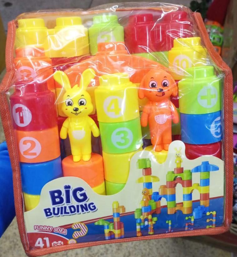 41 pc Funny Toys Numerical Building Blocks