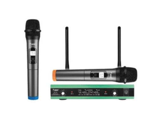 BNK DH-744A Wireless Microphone System- Provides clear and stable wireless audio transmission, making it ideal for speeches, events, teaching, and performances