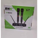BNK BK8200 Dual Wireless Microphones- Provides clear and reliable audio performance for karaoke, presentations, events, and entertainment use