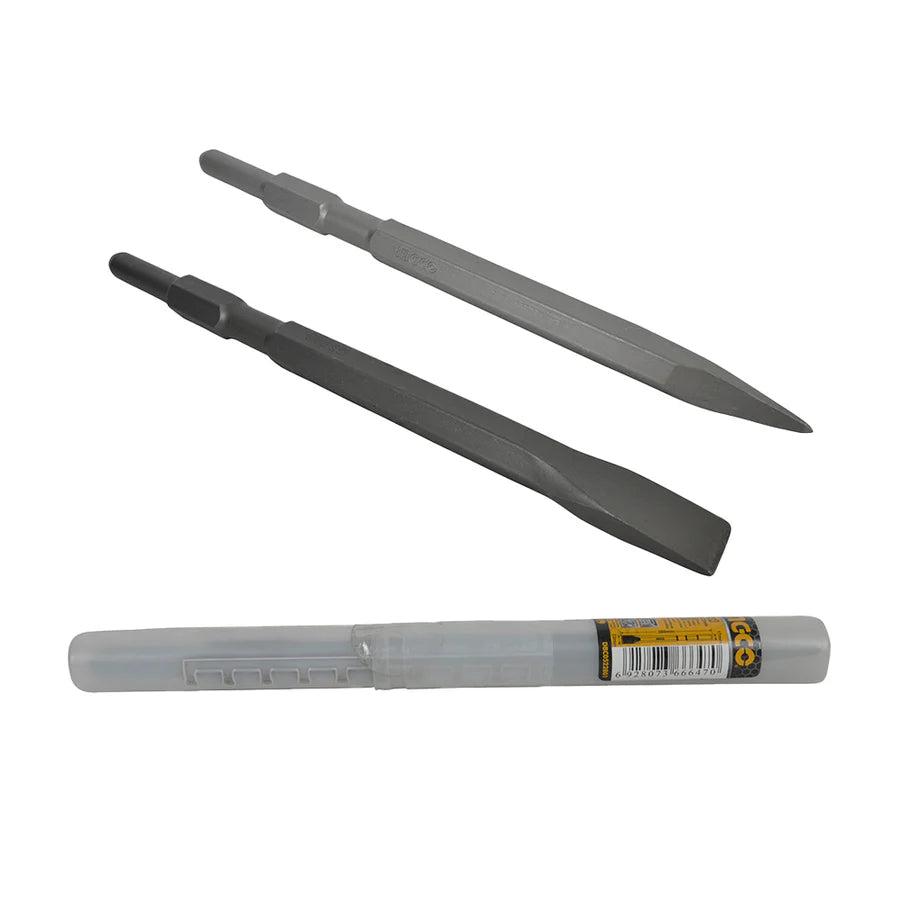 Ingco DBC0512801 SDS Hex Chisel 17 x 280mm Pointed
