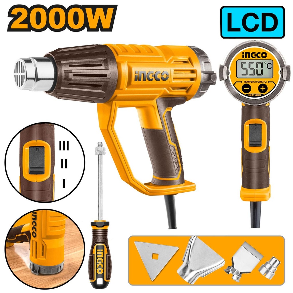 Ingco  HG200058 Heat gun 2000W