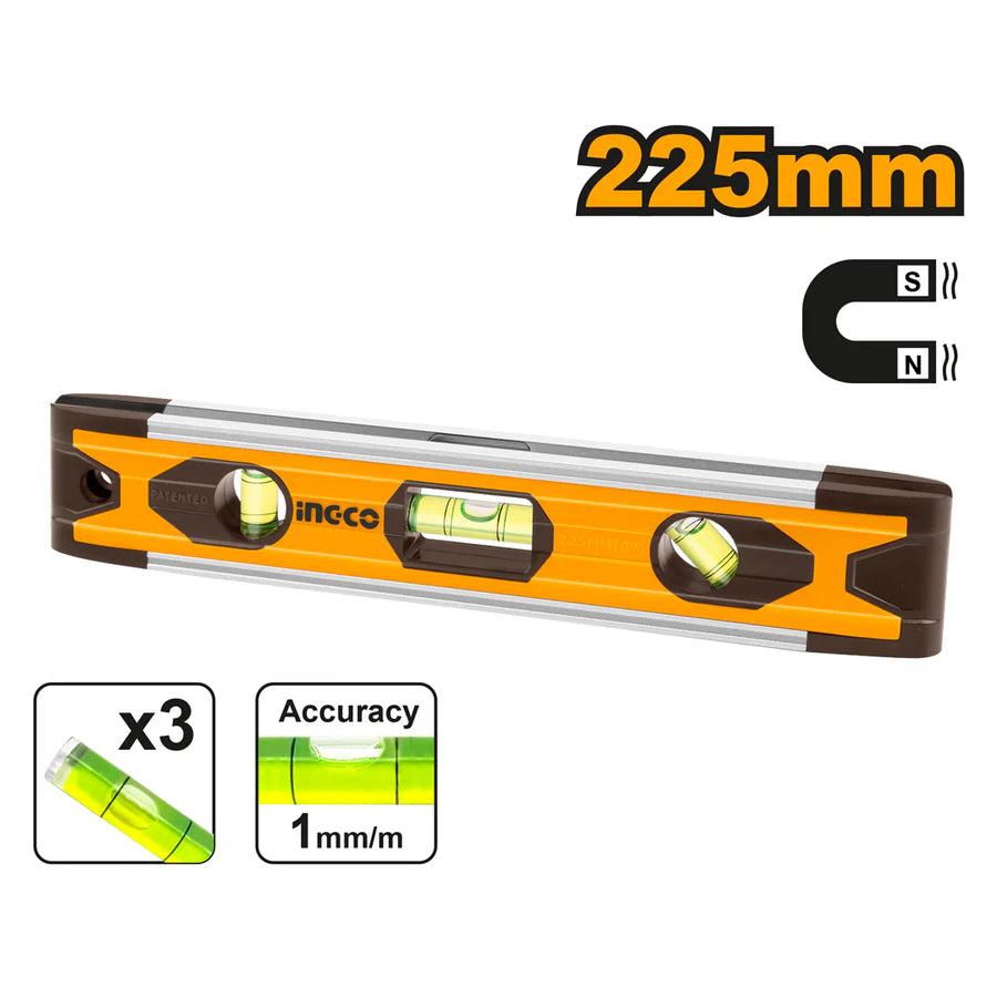 Ingco  HMSL01030  Mini spirit level Length 225mm