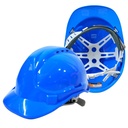 Ingco HSH207 Safety Helmet PE Shell with Vents and Chinstrip