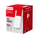 Mercusys ME50G AC1900 Wi-Fi Range Extender - High-performance dual-band signal booster that expands wireless coverage and strengthens stable internet connectivity across large spaces