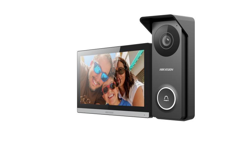 [DS-KIS313-P-ES-HTL] Hikvision DS-KIS313-P Hybrid HD Video Intercom Kit – Clear video communication and convenient access control for enhanced home and office security