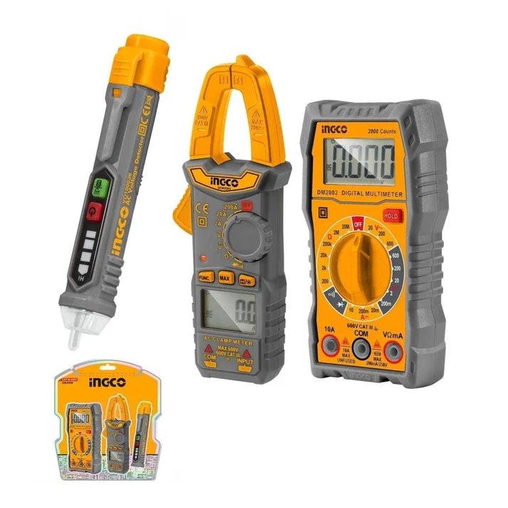 Ingco DM3028 Electrical Test Kit - 3-Piece Set