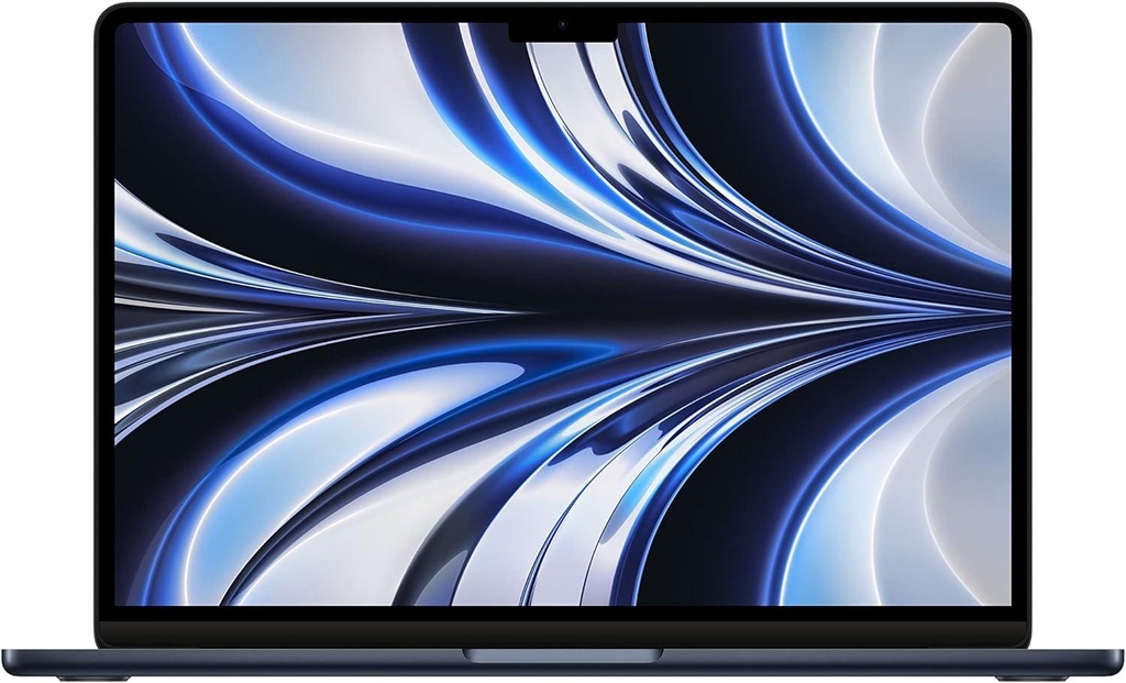 Apple MacBook Air M2 chip Laptop - Built for Apple Intelligence, 13.6-inch Liquid Retina Display, 8GB RAM, 256GB SSD Storage, Backlit Keyboard, 1080p FaceTime HD Camera, Midnight (MLY33LL/A)