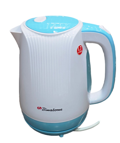 Binatone CEJ-1779 1.7L Electric Kettle - Provides fast and efficient water boiling for convenient tea, coffee, and everyday kitchen use