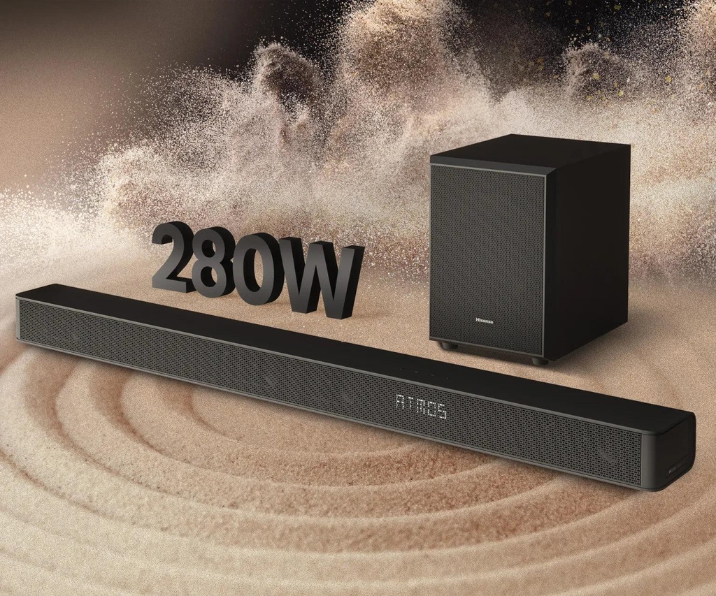 Hisense AX3100G  Sound Bar 280 Watts