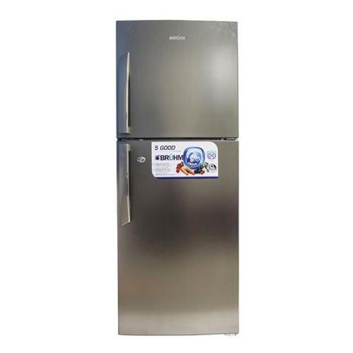 Bruhm BRD-205TENI 198 Liters No Frost double door Refrigerator- Keeps food fresh for longer with efficient cooling and convenient no frost technology for everyday home use