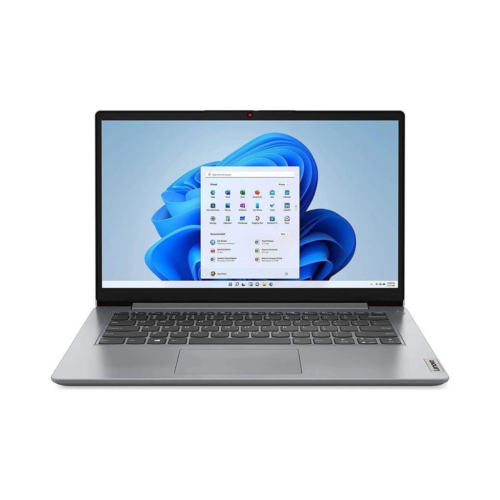 Lenovo IdeaPad 1 Laptop 14IAU7 - Intel Core i3-1255U 12th Gen, 8GB RAM DDR4 3200, 512GB SSD, 14" Display, Windows 11 Pro - 82QC006LUE