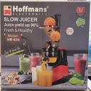 Hoffmans HM-635 200W Electronic Slow Juicer - Efficient slow juicing for maximum nutrient retention and high juice yield