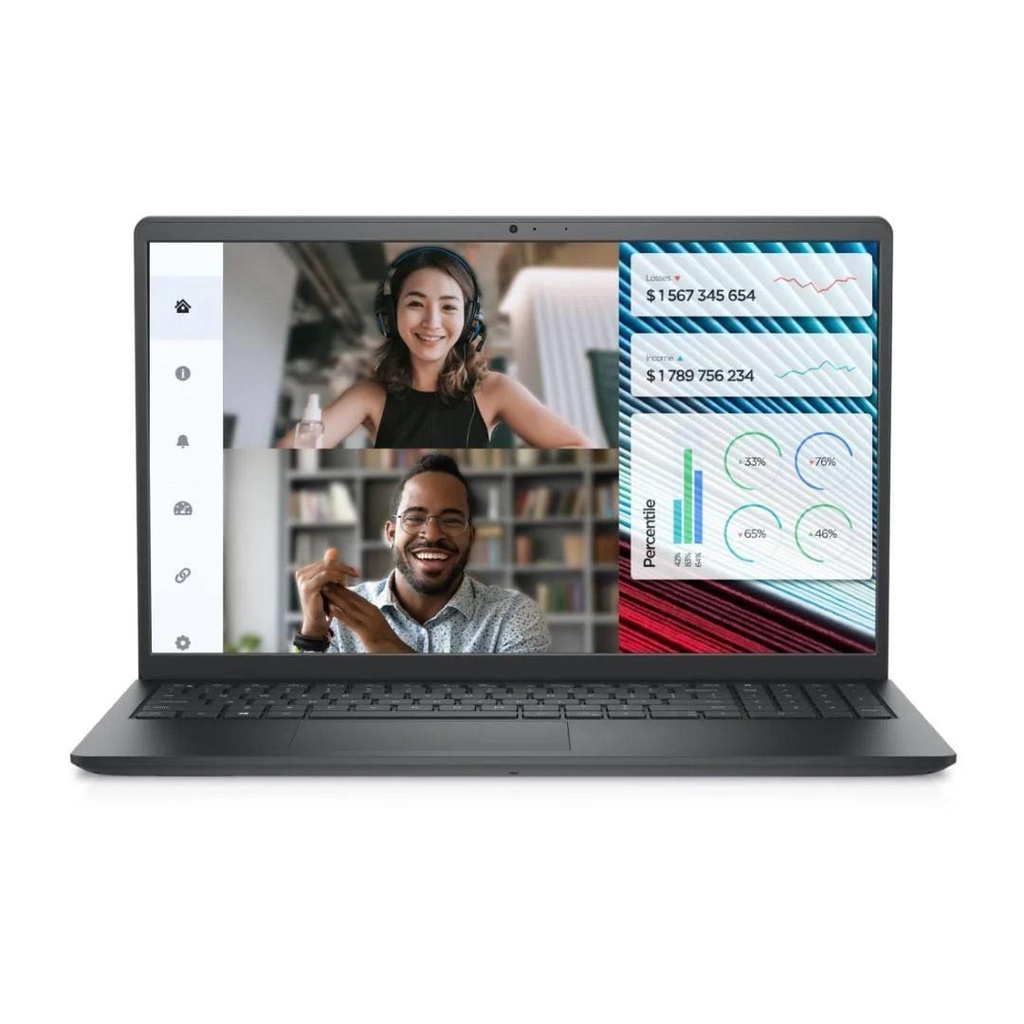 Dell Vostro 3520 Laptop - Intel Core i5-1235U 12th Gen, 8GB RAM DDR5, 512GB SSD, 15.6" FHD, Ubuntu (N1610PVNB3520 EMEA01)
