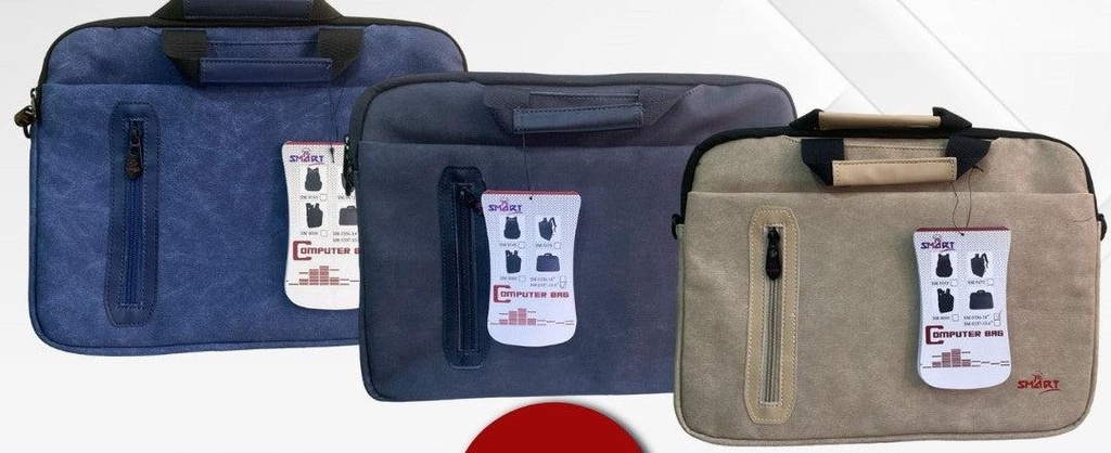 Smart SM-0336 Laptop Topload Carrycase Bag 14"