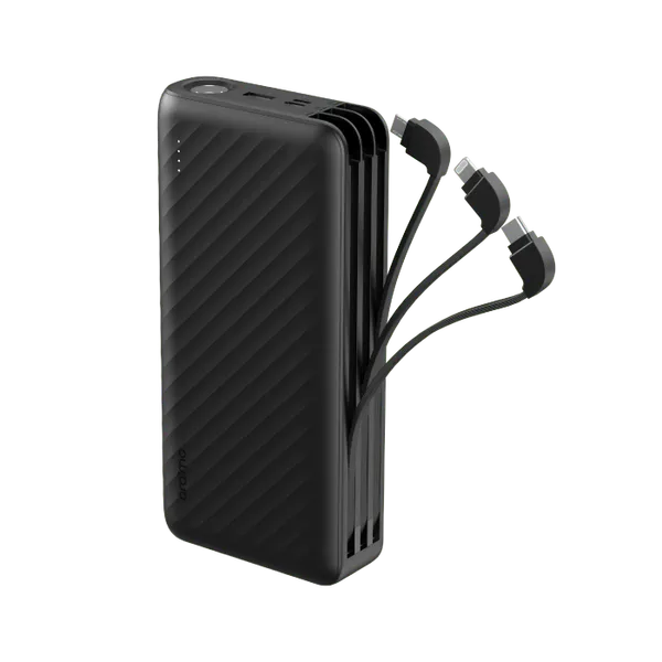 Oraimo OPB-P5271 Traveler Link 27 27000mAh 12W 3 Charging Cables Power Bank
