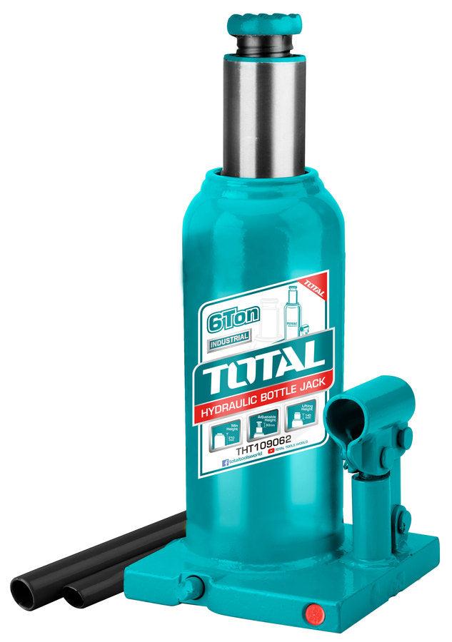Total THT109062 Hydraulic Bottle Car & Trucks Jack 6 Tons