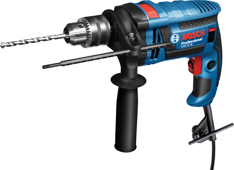 Bosch GSB 16 RE + 100 Accessories Professional  Heavy Duty Impact Drill (06012281L1)