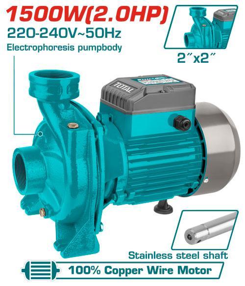 Total TWP2150026 Centrifugal Water Pump 1500W(2.0HP)