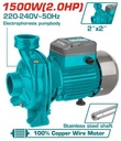 Total TWP2150026 Centrifugal Water Pump 1500W(2.0HP)