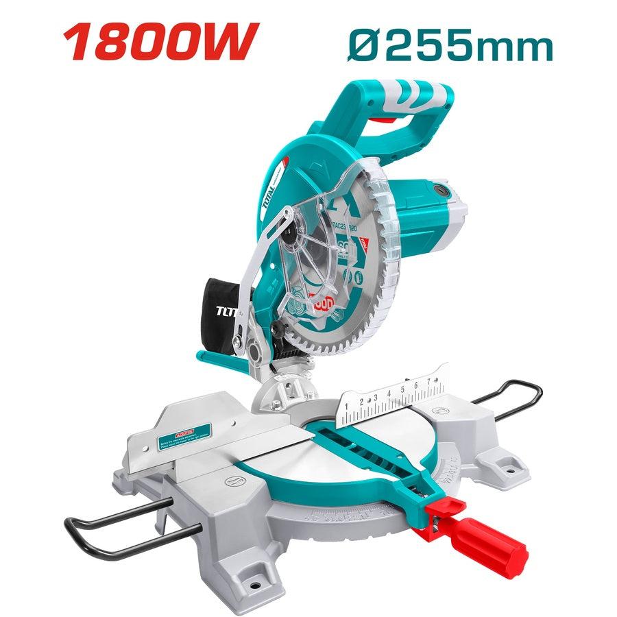Total TS42152557 Mitre Saw 255mm 1800W 5500rpm