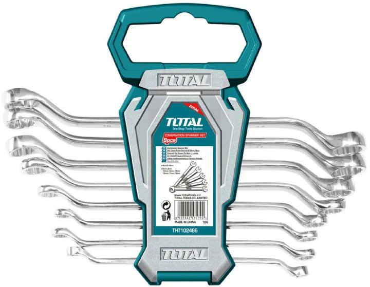 Total THT102486 Offset ring spanner set
