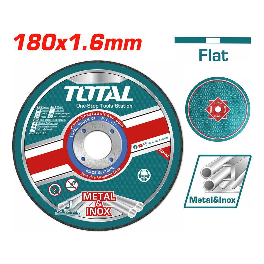 Total TAC2161801 Abrasive Metal Cutting Disc 180 X 1.6mm