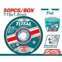 Total TAC22111550 Abrasive Metal Cutting Disc Set 50pcs